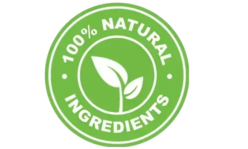 100% Natural badge